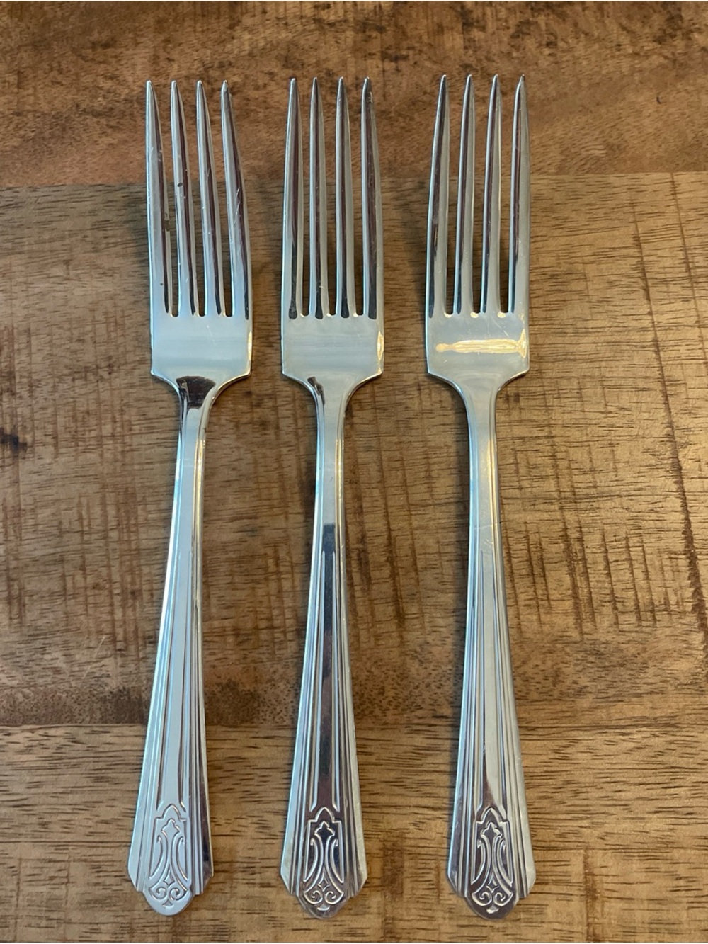 International Silver Winthrop Drexel Silverplate Forks